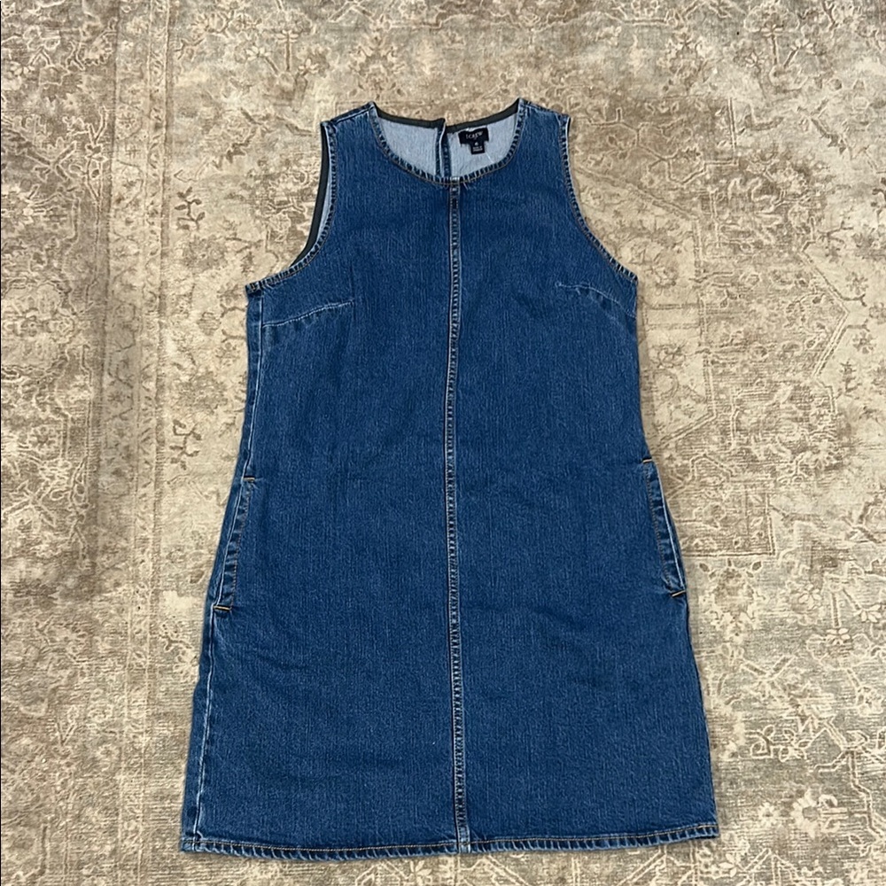 J. Crew Blue Denim Dress